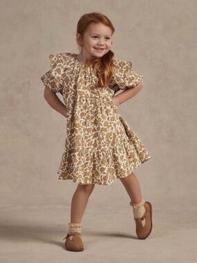 Rylee + Cru Willow Dress Gold Garden